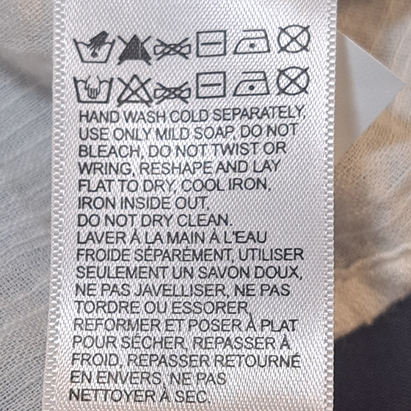 Lucky Brand Beaded Peasant Top - Picture 7 of 7